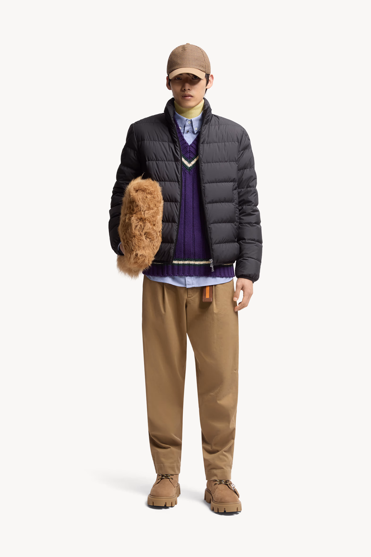 Doudoune courte Baudinet Hommes Noir Moncler 0